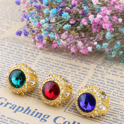 Retro Crown Ring Satellite Stone