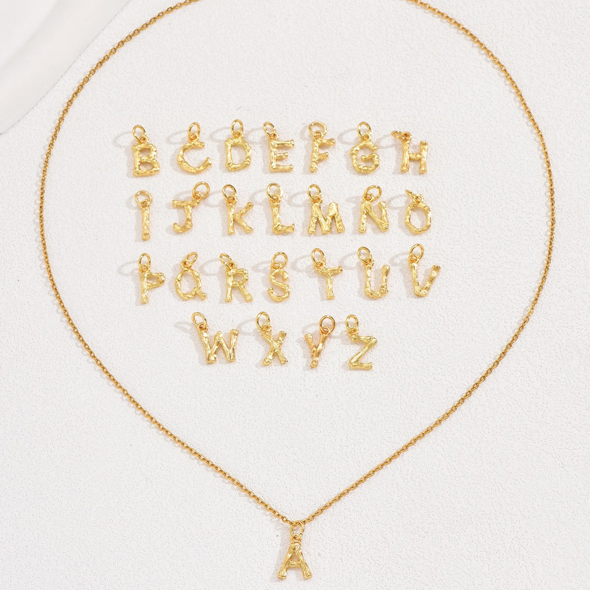 Initial Letter Necklace
