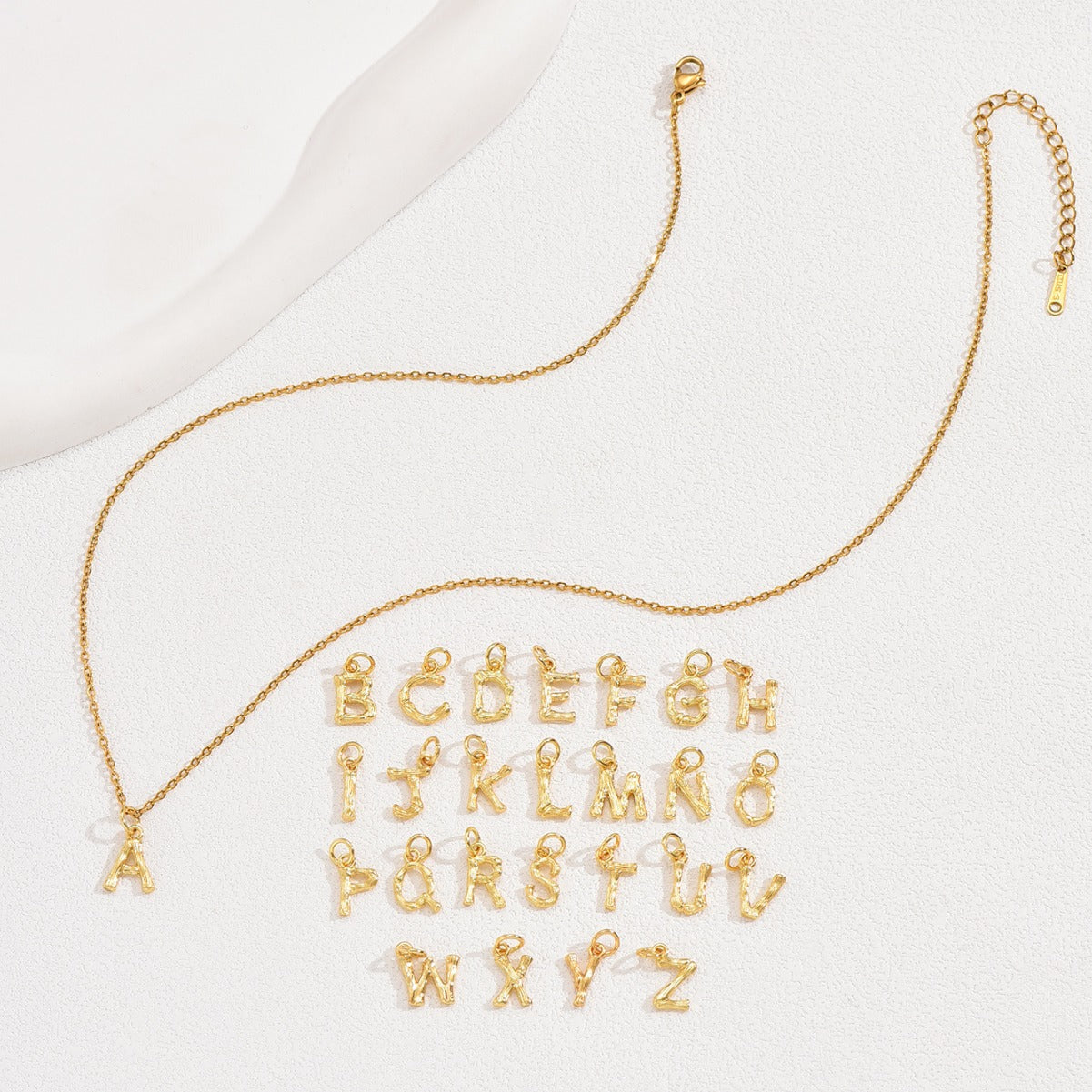 Initial Letter Necklace