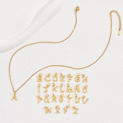 Initial Letter Necklace