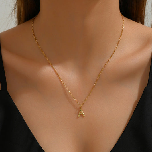 Initial Letter Necklace