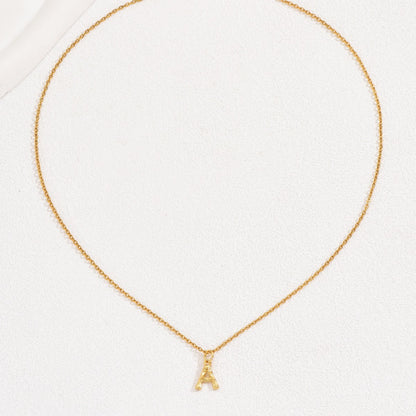 Initial Letter Necklace