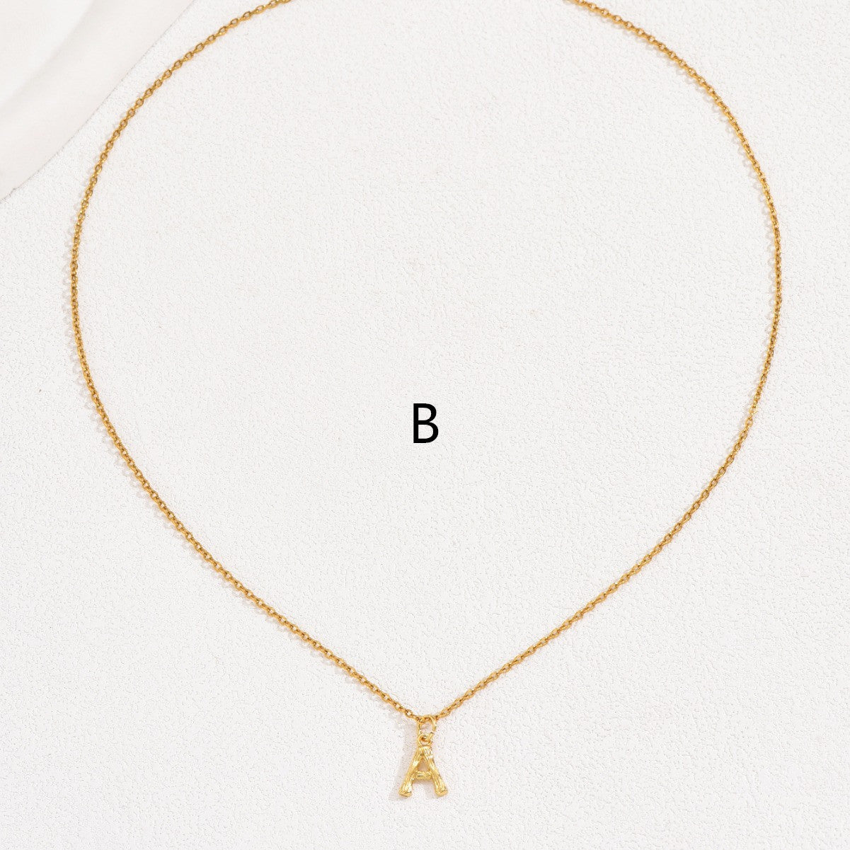Initial Letter Necklace