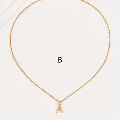 Initial Letter Necklace