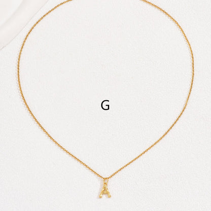 Initial Letter Necklace