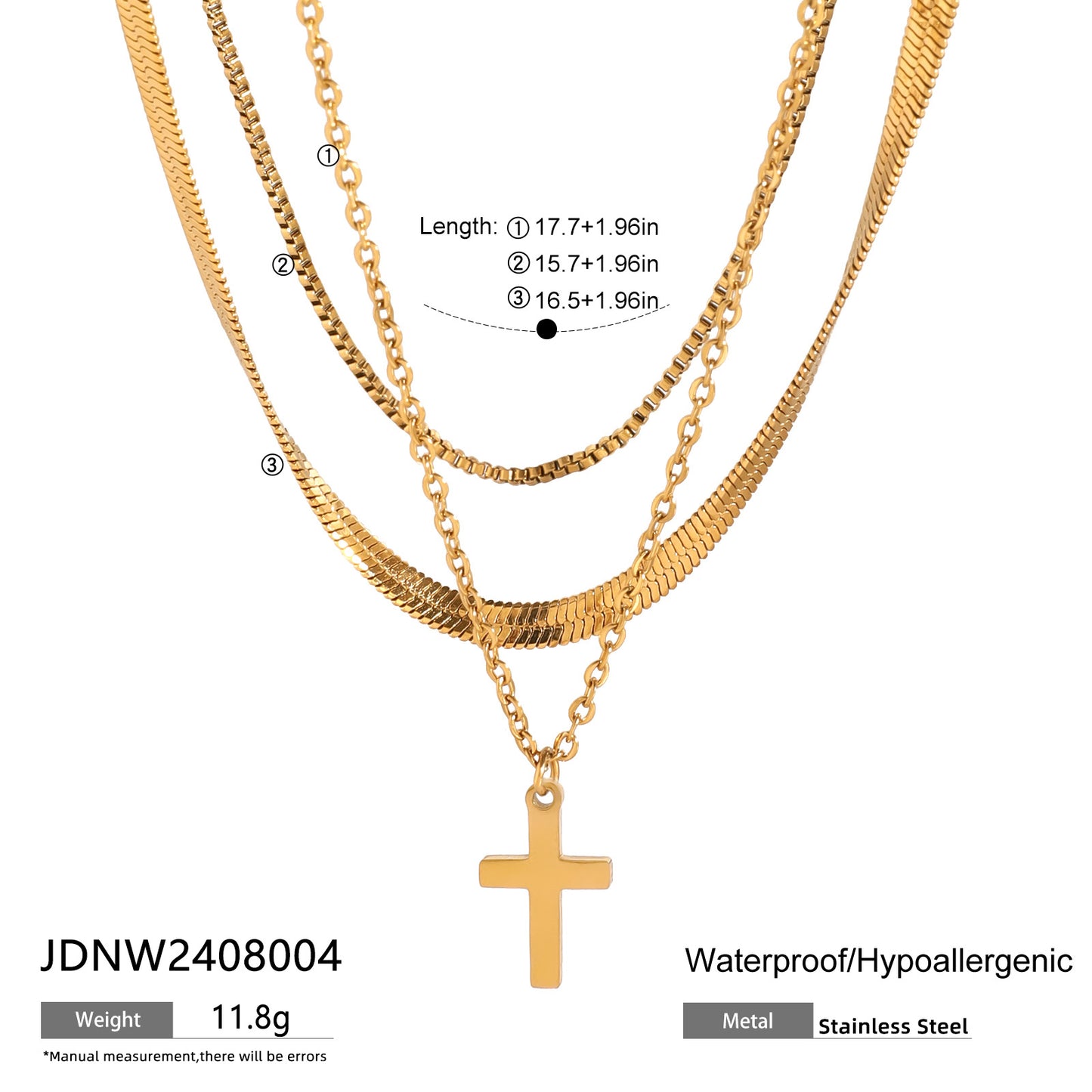 Cross Simple Necklace