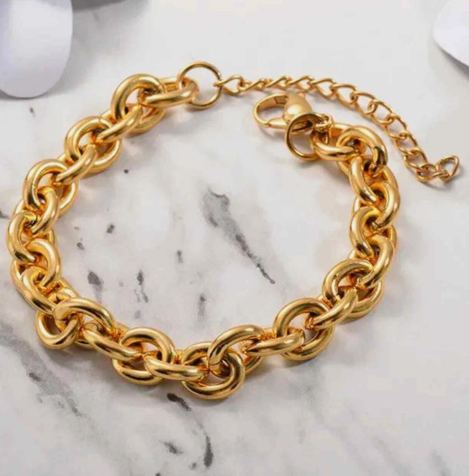 Thick Straps Bracelet