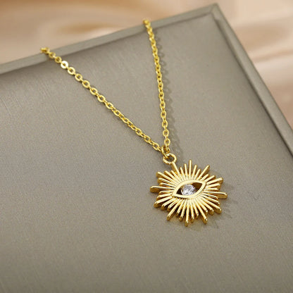 Evil Blue Eye Necklace