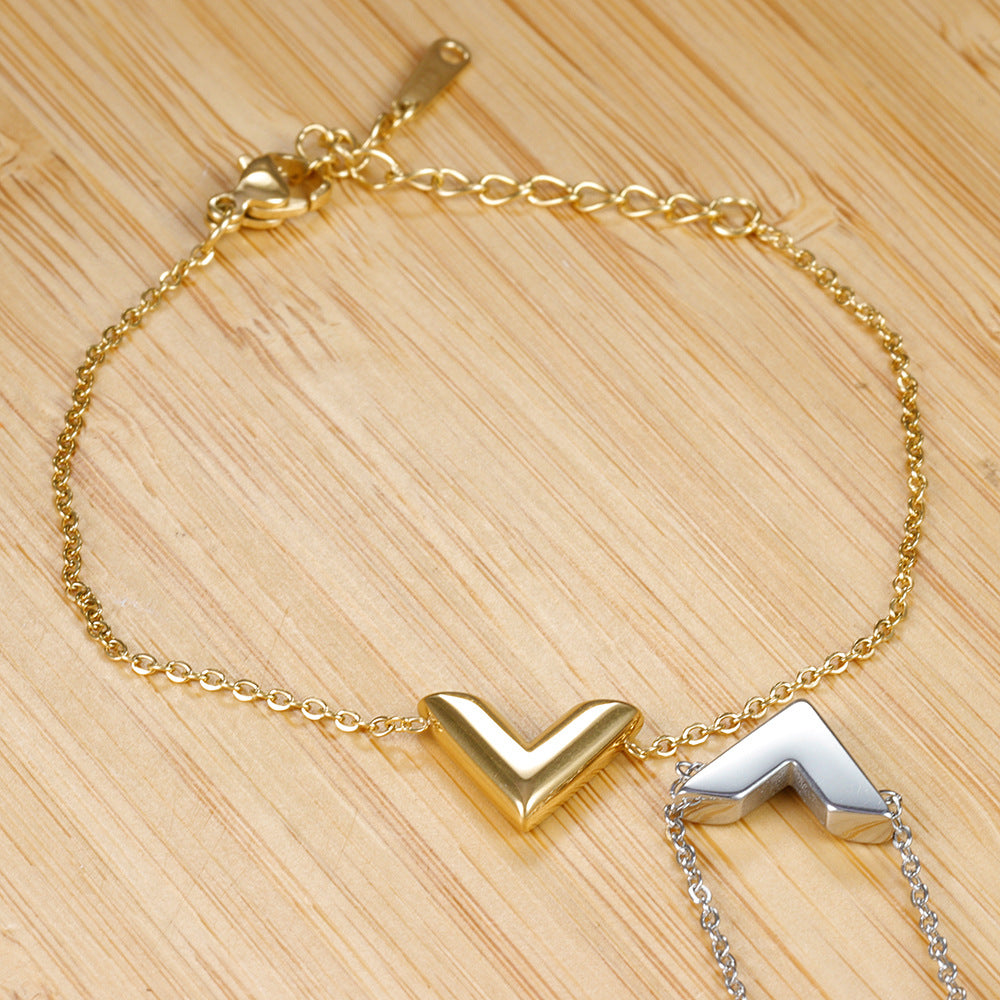 V-shaped  Necklace