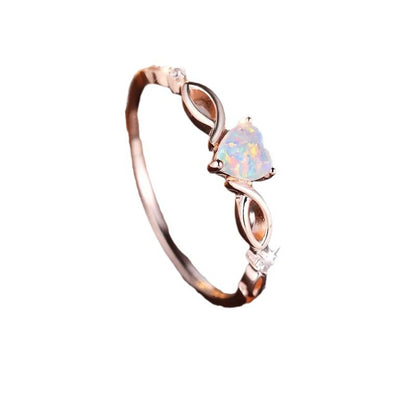 Love Heart-shaped Ring